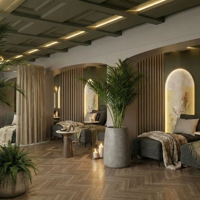 MONDI Tscherms — Relax Room, wizualizacja wariant